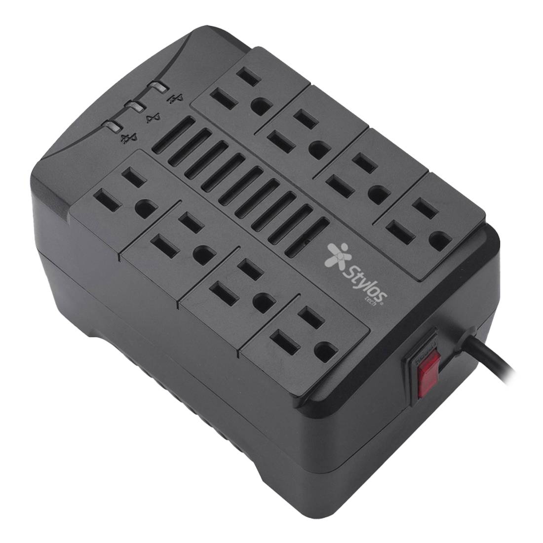 Regulador STYLOS 480W AVR. STTR480B. - Regulador STYLOS 480W AVR. STTR480B. -